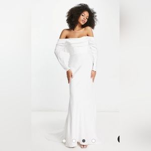 ASOS Elodie Satin Gown